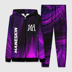 Женский 3D-костюм Maneskin violet plasma, цвет: 3D-черный