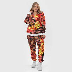 Женский 3D-костюм Лава под водой, цвет: 3D-белый — фото 2