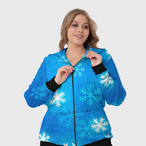 Женский костюм Зима 2023 / 3D-Черный – фото 3