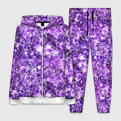 Женский 3D-костюм Битые стекляшки, цвет: 3D-белый