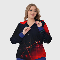 Женский 3D-костюм Midjourney Нейронный космос, цвет: 3D-синий — фото 2