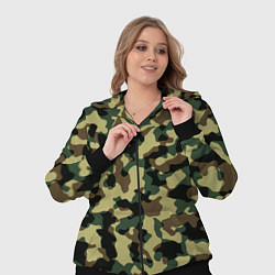 Женский 3D-костюм Военный камуфляж, цвет: 3D-черный — фото 2