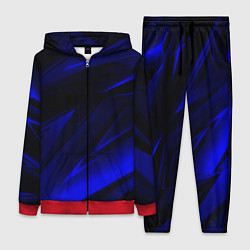 Женский костюм Geometry blue stripes