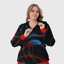 Женский 3D-костюм Neon colors drops of liquid, цвет: 3D-красный — фото 2