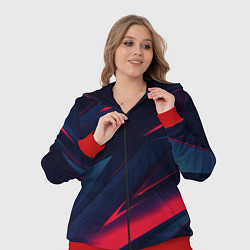 Женский 3D-костюм Неоновые стрипсы, цвет: 3D-красный — фото 2