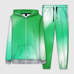 Женский 3D-костюм Градиент зеленый, цвет: 3D-меланж