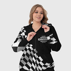 Женский 3D-костюм Haval racing flag, цвет: 3D-черный — фото 2