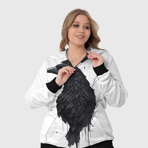 Женский костюм Черный странник / 3D-Черный – фото 3