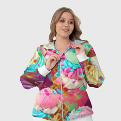 Женский 3D-костюм Сладкая жизнь, цвет: 3D-белый — фото 2