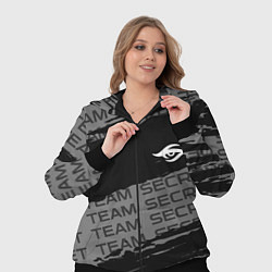 Женский 3D-костюм Форма Team Secret, цвет: 3D-черный — фото 2