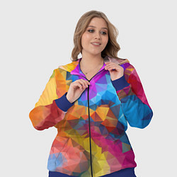 Женский 3D-костюм Super colors, цвет: 3D-синий — фото 2