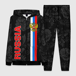 Женский костюм Russia black style