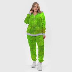Женский 3D-костюм Зелёная фантазия, цвет: 3D-меланж — фото 2