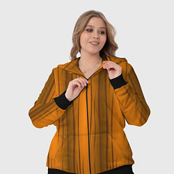 Женский 3D-костюм Текстура бревна вертикальные, цвет: 3D-черный — фото 2