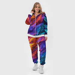 Женский 3D-костюм Яркие крылья, цвет: 3D-белый — фото 2