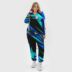 Женский 3D-костюм Фольцваген - sport uniform, цвет: 3D-синий — фото 2
