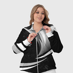 Женский 3D-костюм Митсубиси - строгие оттенки, цвет: 3D-белый — фото 2