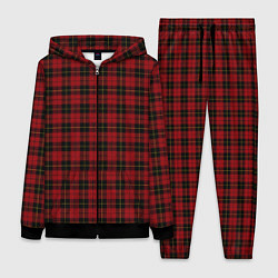 Женский костюм Pajama pattern red