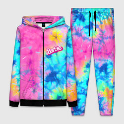 Женский 3D-костюм Barbie - floral pattern - tie-dye, цвет: 3D-черный