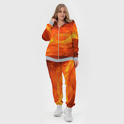 Женский 3D-костюм Яркий огонь, цвет: 3D-меланж — фото 2