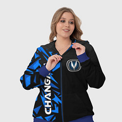 Женский 3D-костюм Changan - blue uniform, цвет: 3D-синий — фото 2