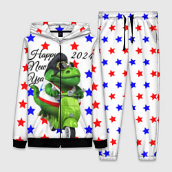 Женский костюм Крутой дракон на скутере 2024