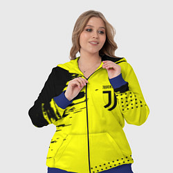 Женский 3D-костюм Juventus спортивные краски, цвет: 3D-синий — фото 2