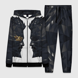 Женский костюм Адам Дженсен в отражении deus ex