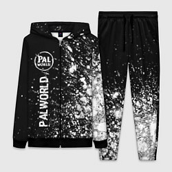 Женский 3D-костюм Palworld glitch на темном фоне по-вертикали, цвет: 3D-черный