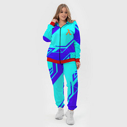 Женский 3D-костюм Half life фримен гейм, цвет: 3D-красный — фото 2