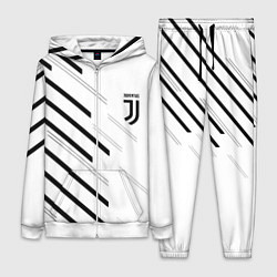 Женский 3D-костюм Juventus sport geometry, цвет: 3D-белый