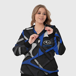 Женский 3D-костюм Subaru - 3D texture, цвет: 3D-черный — фото 2