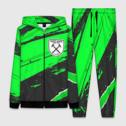 Женский костюм West Ham sport green