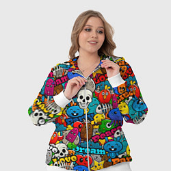 Женский 3D-костюм Dream love party, цвет: 3D-белый — фото 2