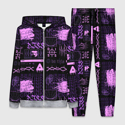 Женский 3D-костюм Underground pattern color, цвет: 3D-меланж