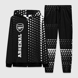 Женский 3D-костюм Arsenal sport на темном фоне по-вертикали, цвет: 3D-черный