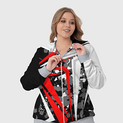 Женский 3D-костюм Extreme geometry, цвет: 3D-меланж — фото 2