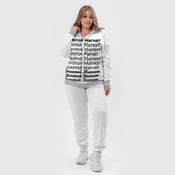 Женский 3D-костюм Надпись золотой магнат, цвет: 3D-меланж — фото 2