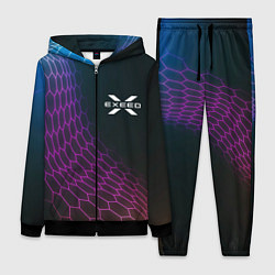 Женский костюм Exeed neon hexagon