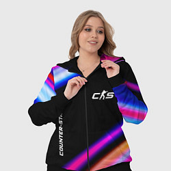 Женский 3D-костюм Counter-Strike 2 speed game lights, цвет: 3D-черный — фото 2