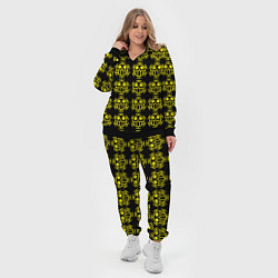 Женский 3D-костюм One piece pirate king pattern, цвет: 3D-черный — фото 2