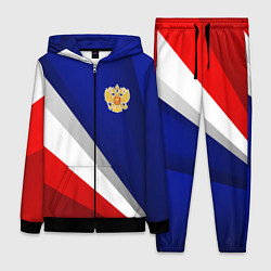 Женский 3D-костюм Россия - униформа федерации, цвет: 3D-черный