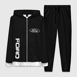 Женский костюм Ford logo white steel