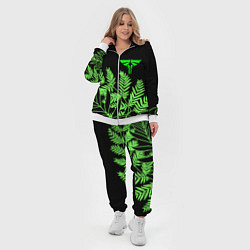 Женский 3D-костюм The Last of Us acid logo, цвет: 3D-белый — фото 2