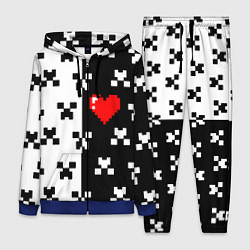 Женский костюм Minecraft pattern love