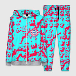 Женский 3D-костюм Бавария Мюнхен спорт текстура, цвет: 3D-меланж