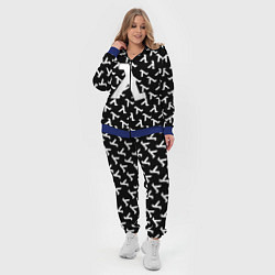 Женский 3D-костюм Half liife logo pattern, цвет: 3D-синий — фото 2