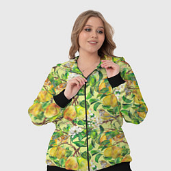 Женский 3D-костюм Птица на грушевом дереве, цвет: 3D-черный — фото 2