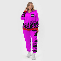 Женский 3D-костюм Marshmello neon nasa, цвет: 3D-красный — фото 2