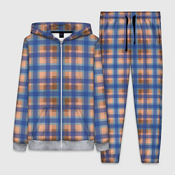 Женский 3D-костюм Клетка в клетку, цвет: 3D-меланж